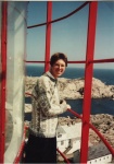Karin enjoying the view