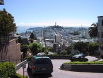 Lombard Street from above
