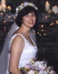 Karin and bouquet