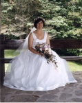 Karin, seated